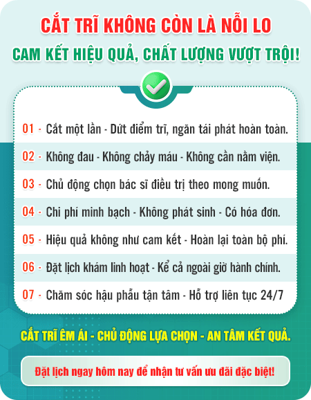 Cắt trĩ không còn là nỗi lo