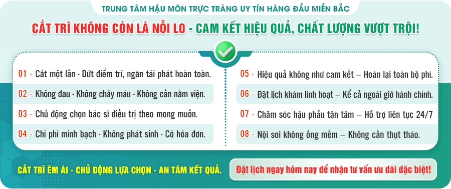 Cắt trĩ không còn là nỗi lo