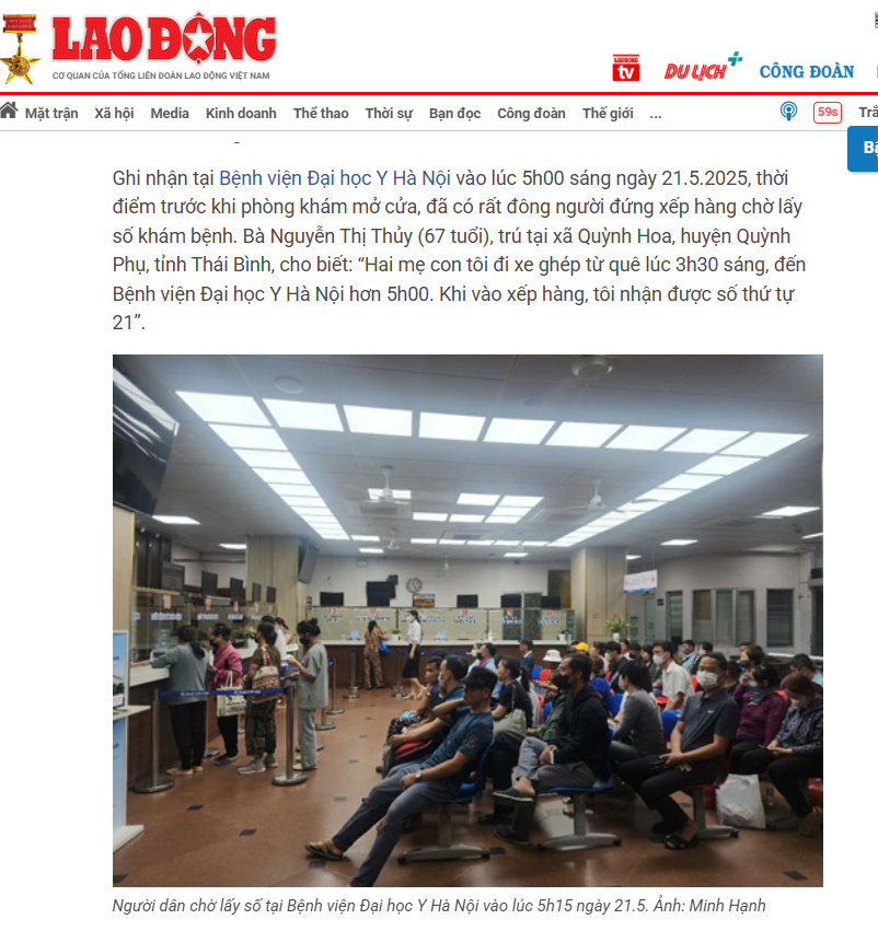 Review cắt trĩ ở Bệnh viện Đại học Y: Xếp hàng quá lâu – Sự lựa chọn khác là gì?