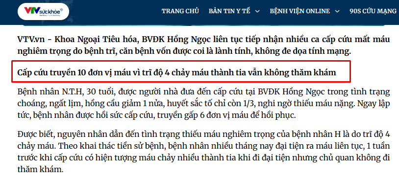 Chi phí cắt trĩ bao nhiêu là đủ? Tỉnh táo trước những chiếc “bẫy giá rẻ”