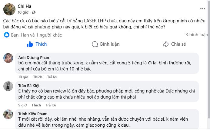 Review công nghệ cắt trĩ bằng LHP: Xu hướng điều trị trĩ hiệu quả, ít đau đang được quan tâm